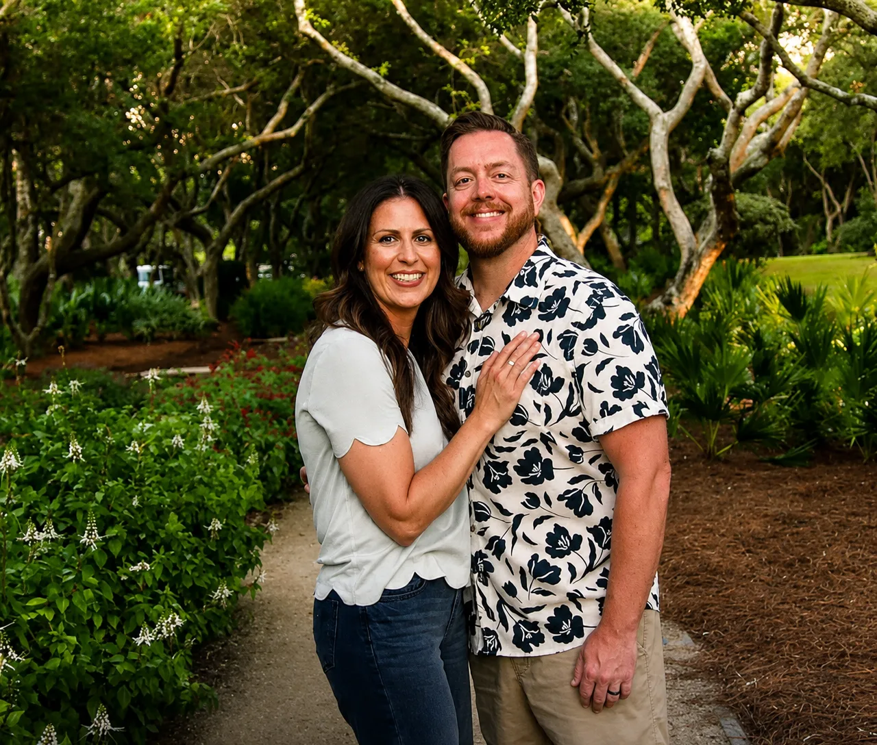 Ben & Brianna May, owners of BMD Interior Woodworking